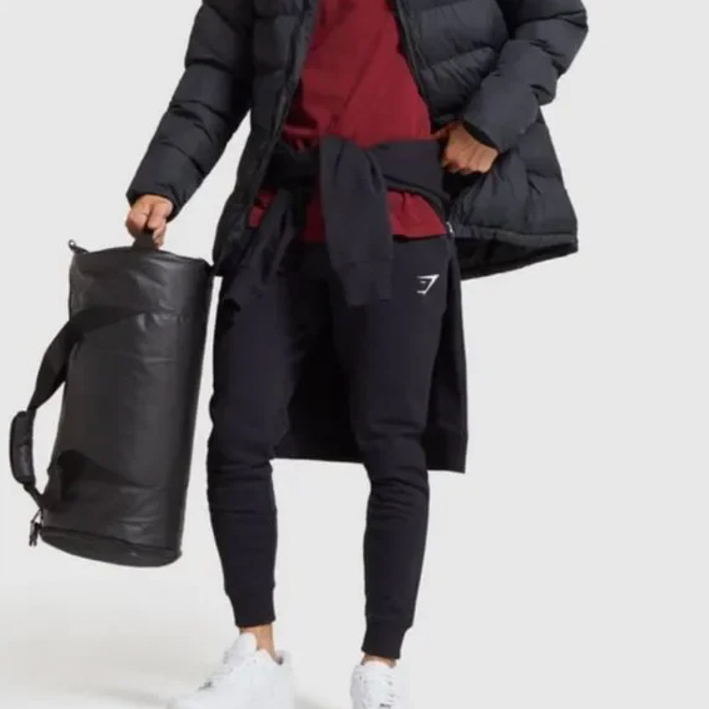 Gymshark Crest Sweatpant Jogger Mens Black Size Mens Medium